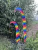 Artikelbild 1 des Artikels “Bali-Fahne, Satin, Modell Regenbogen, 500 cm “
