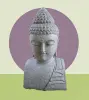 Artikelbild 1 des Artikels “Buddha-Büste aus Naturstein (Basanit) “
