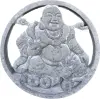 Artikelbild 1 des Artikels “Chung - Plaque - Chinesischer Buddha, sitzend, Ø 25cm | Steinguss “