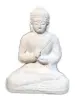 Artikelbild 1 des Artikels “Buddha-Figur, sitzend, indisch, 13 cm, creme “