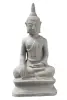 Artikelbild 1 des Artikels “Sitzender Buddha, thailändisch, 30cm hoch, aus gegossenem Lavagestein, handgefertigt & gefärbt “