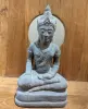 Artikelbild 1 des Artikels “Buddha, sitzend - Khmer, 30 cm hoch, Lavasteinguss, antikisiert “