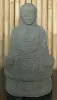 Artikelbild 1 des Artikels “Buddha-Figur, sitzend, auf Sockel, japanisch, 50 cm, Antikfinish “