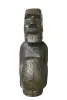 Artikelbild 1 des Artikels “Moai-Ganzkörperfigur, 81 cm hoch | GRC (Fasersteinguss), Kupferfinish “