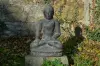 Artikelbild 1 des Artikels “Buddha-Figur, sitzend, „Erdberührung“, indisch, 60 cm “