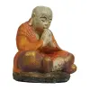 Artikelbild 1 des Artikels “Sitzender Mönch, Steinguss, handbemalt, ca. 14 cm “