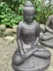 Product image 1 of the product “Sitting buddha, India, 80 cm height, cast stone, hollow, handcrafted & coloured ”