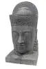 Artikelbild 1 des Artikels “Khmer-Kopf mit Sockel als Wasserspiel, ca. 85 cm H “