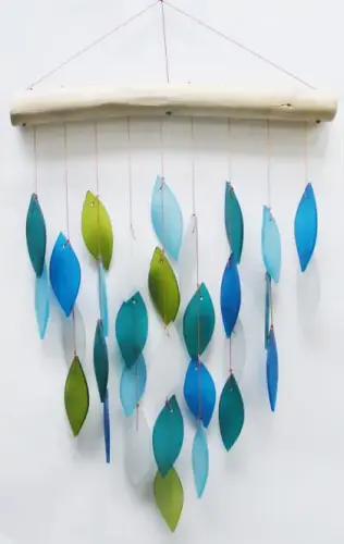 Artikelbild des Artikels “Glas-Windspiel „Wasserfall“, 29 cm “