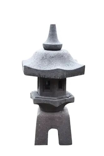 Product image of the product “Japanese stone lantern model Yukimi Gata, 65 cm H ”