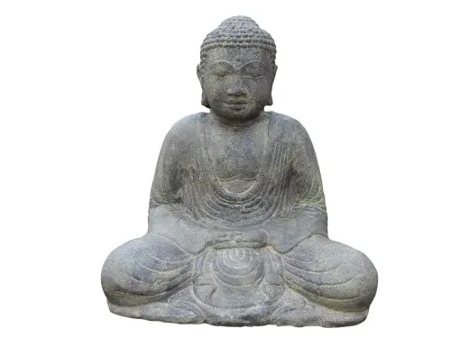 Artikelbild des Artikels “Buddha-Figur, sitzend, japanisch, 30 cm, Antikfinish “