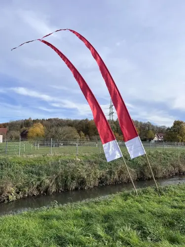 Artikelbild des Artikels “Balifahne „Nikolaus Edition“ - 6 Meter “