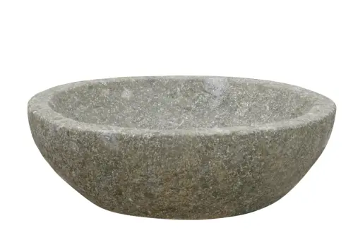 Artikelbild des Artikels “Steinschale, glatte Oberfläche, 22 cm Ø “