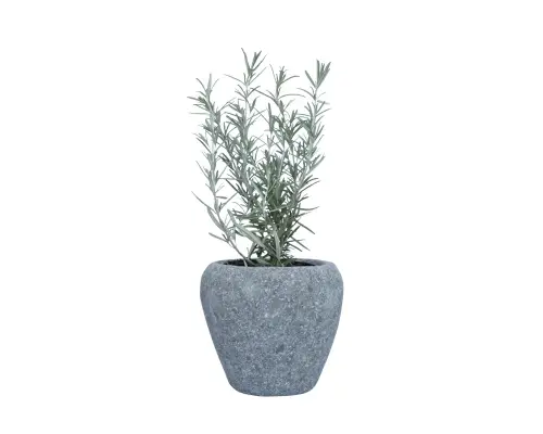 Artikelbild des Artikels “Pflanzgefäß (Kräutertopf), rund, glatt, bauchig, 16 cm “