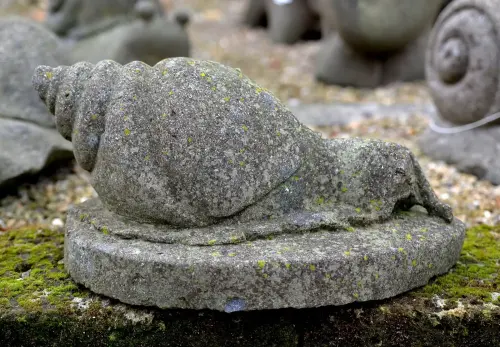 Artikelbild des Artikels “Liegende Schnecke auf Sockel “