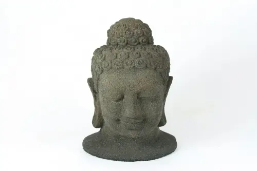 Artikelbild des Artikels “Buddha-Kopf, 20 cm – olive “