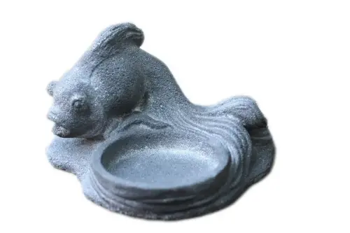 Artikelbild des Artikels “Fisch mit Teelichthalter, 13 cm, grau “