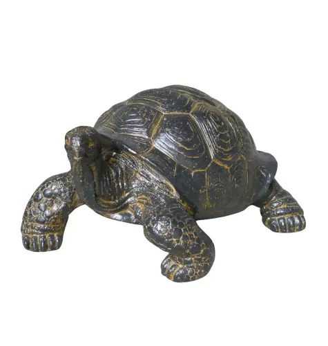 Artikelbild des Artikels “Schildkröte, 47 cm Länge | GRC (Fasersteinguss), Kupferfinish “