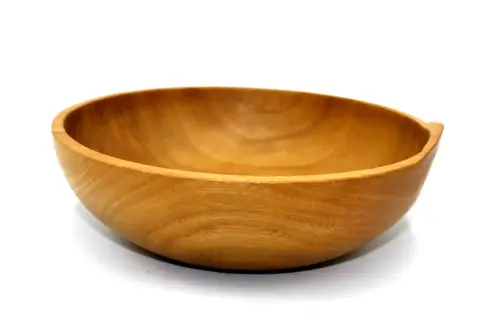 Artikelbild des Artikels “Schale aus Holz, aus Teakholz, 20 cm Durchmesser “