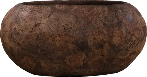 Artikelbild des Artikels “Ovales Pflanzgefäße, in der Farbe Rust; 90 x 60cm - 43cm H. “