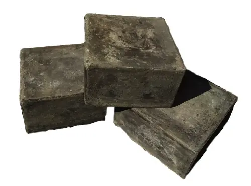 Product image of the product “Set of 3 pedestals/feet for water features, 15x15x15 cm, cast stone ”