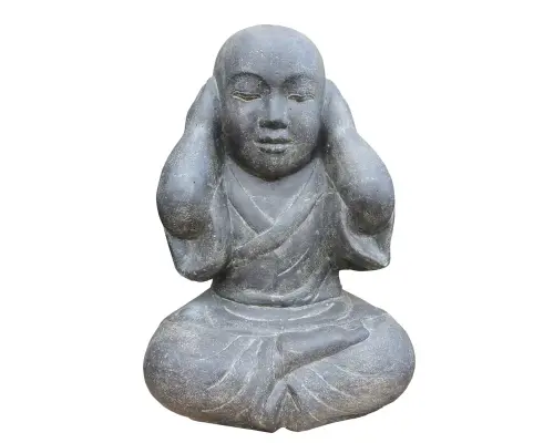 Artikelbild des Artikels “Sitzender Mönch, geschlossene Ohren, 45 cm “