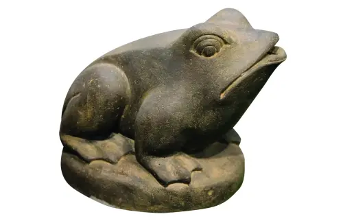 Artikelbild des Artikels “Sitzender Frosch als Wasserspiel, 33 cm “