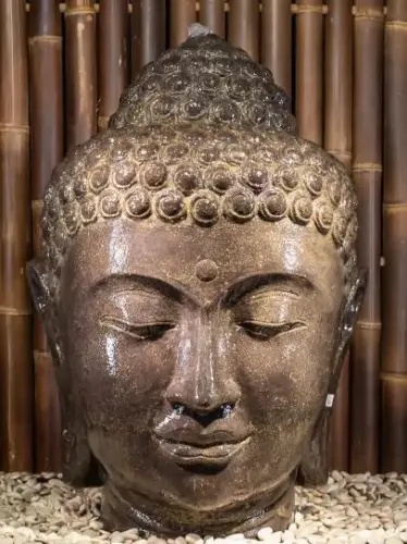 Artikelbild des Artikels “Buddha-Kopf als Wasserspiel, 75 cm “