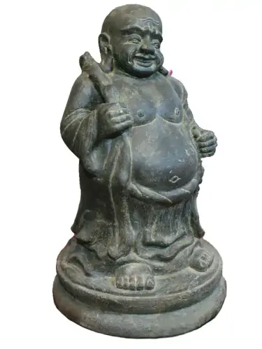 Artikelbild des Artikels “Wandermönch, Steinguss, 75 cm Höhe “