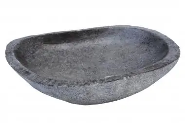 Artikelbild des Artikels “Steinschale aus Flussstein, ca. 30 cm “