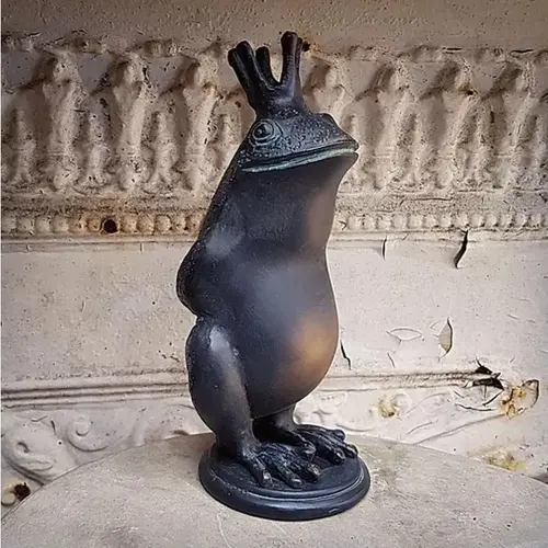 Artikelbild des Artikels “Froschprinz, Bronzeoptik, 17 cm “