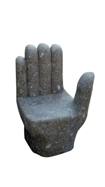 Artikelbild 1 des Artikels “Abstrakte Hand, Objekt auch zum Sitzen (rechts), 100 cm “