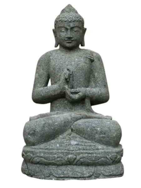 Artikelbild 1 des Artikels “Buddha-Figur, sitzend, indisch, 75 cm “
