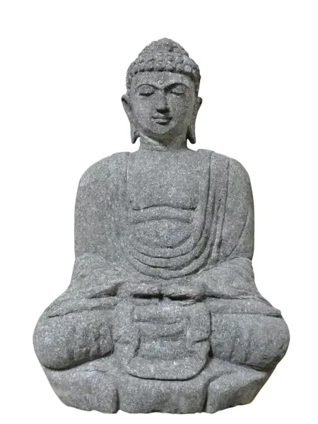 Artikelbild 1 des Artikels “Buddha-Figur, sitzend, japanisch, 50 cm “