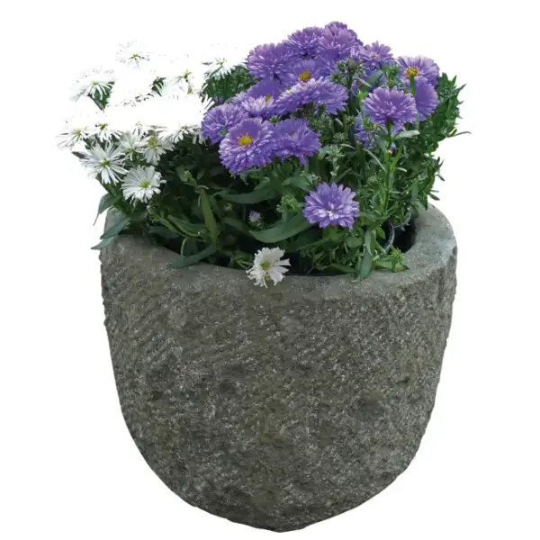 Artikelbild 1 des Artikels “Trog, rund, bossierte Außenfläche, 30 cm Ø “
