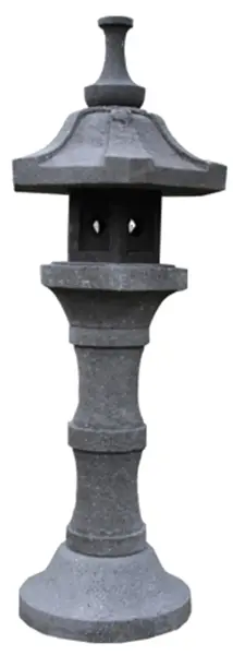 Product image 1 of the product “Japanese stone lantern model Kasuga, 80 cm H ”