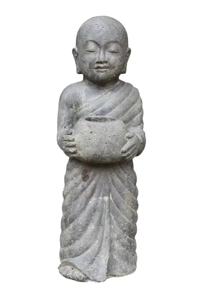 Product image 1 of the product “Standing monk with a bowl, 60 cm H ”