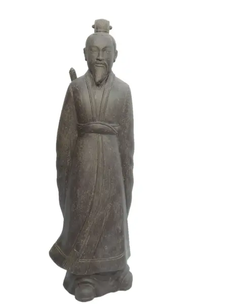 Artikelbild 1 des Artikels “Stehender Samurai mit Schwert, 160 cm “