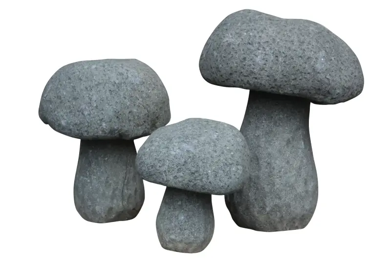 Artikelbild 1 des Artikels “Steinpilz, ca. 60 cm Basanit, handgearbeitet “