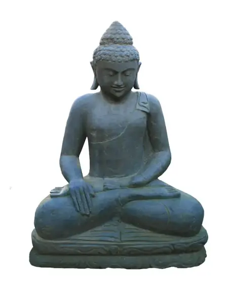 Artikelbild 1 des Artikels “Sitzender Buddha, 75cm hoch, antikisiert “