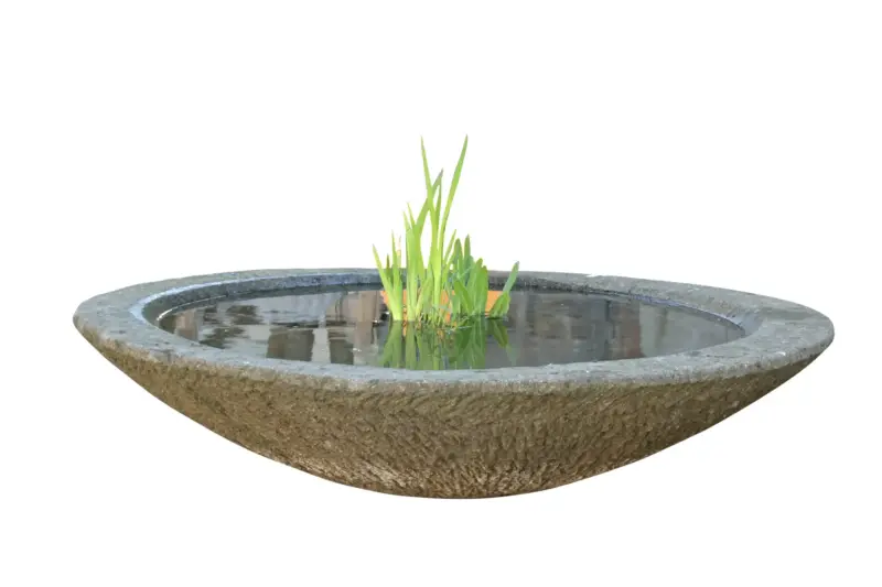 Artikelbild 1 des Artikels “Schale Modell Lotus, bossierte Außenfläche, 75 cm Ø “