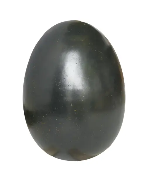 Product image 1 of the product “Egg, 50cm Height | GRC (Glassfibre Reinforced Concrete), Copper Finish ”