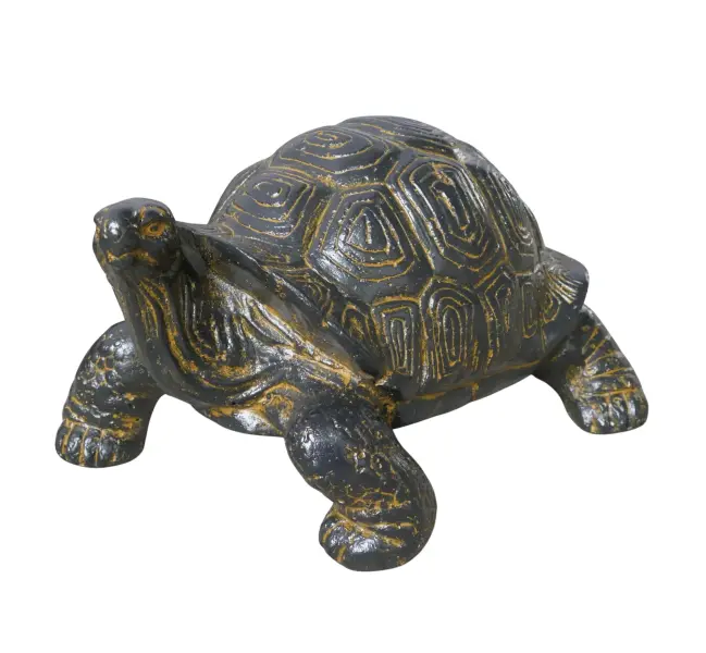 Artikelbild 1 des Artikels “Schildkröte, 24 cm Länge | GRC (Fasersteinguss), Kupferfinish “