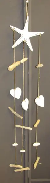 Product image 1 of the product “Deco Mobile star, approx. 100cm long drift wood, natural ”
