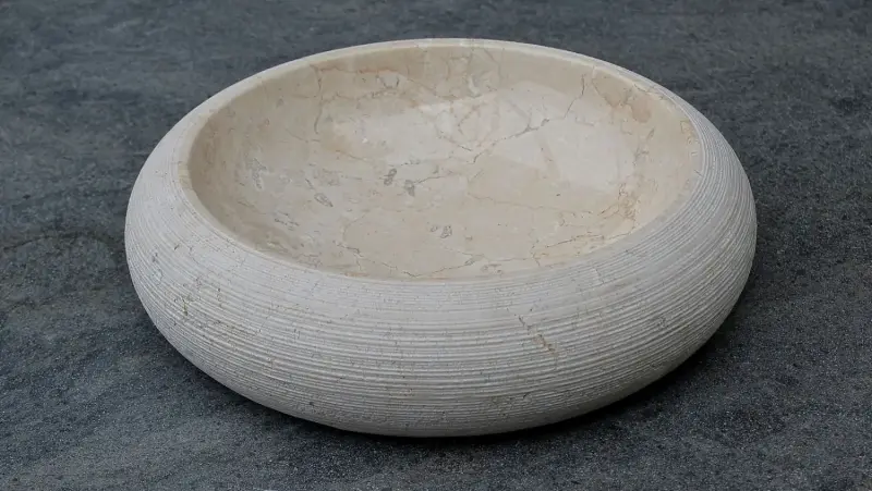 Product image 1 of the product “marble bowl - slide. 45 cm - bulbous ”