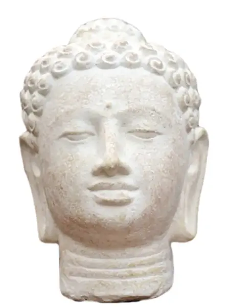 Artikelbild 1 des Artikels “Buddha-Kopf, 34 cm, weiß “