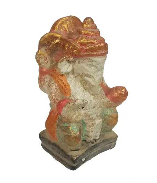Artikelbild 1 des Artikels “Sitzender Ganesha, Steinguss, handbemalt, ca. 8 cm “