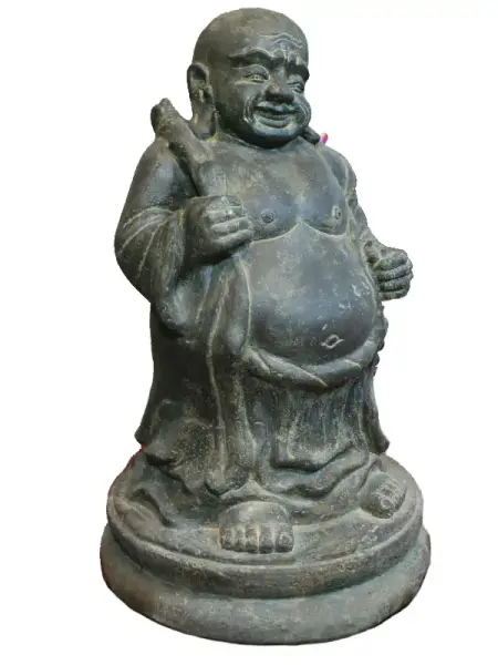 Artikelbild 1 des Artikels “Wandermönch, Steinguss, 75 cm Höhe “
