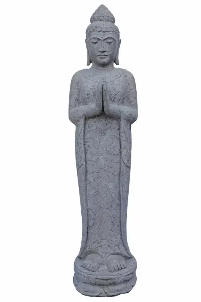Artikelbild 1 des Artikels “Buddha-Figur, stehend, 120 cm, Handhaltung Begrüßung “