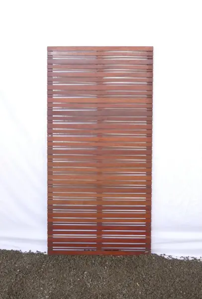 Artikelbild 1 des Artikels “Gartenzaun Koh Samui 90 x 180 cm aus Hartholz Merbau “